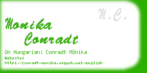 monika conradt business card