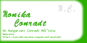 monika conradt business card